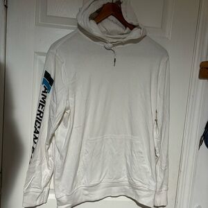 Mens American Long Sleeve Hoodie Shirt